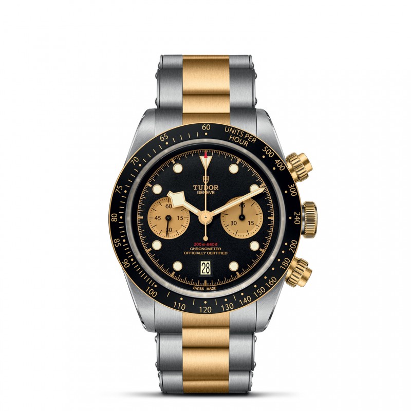 TUDOR Black Bay Chrono Watch - M79363N-0001 at Lenkersdorfer