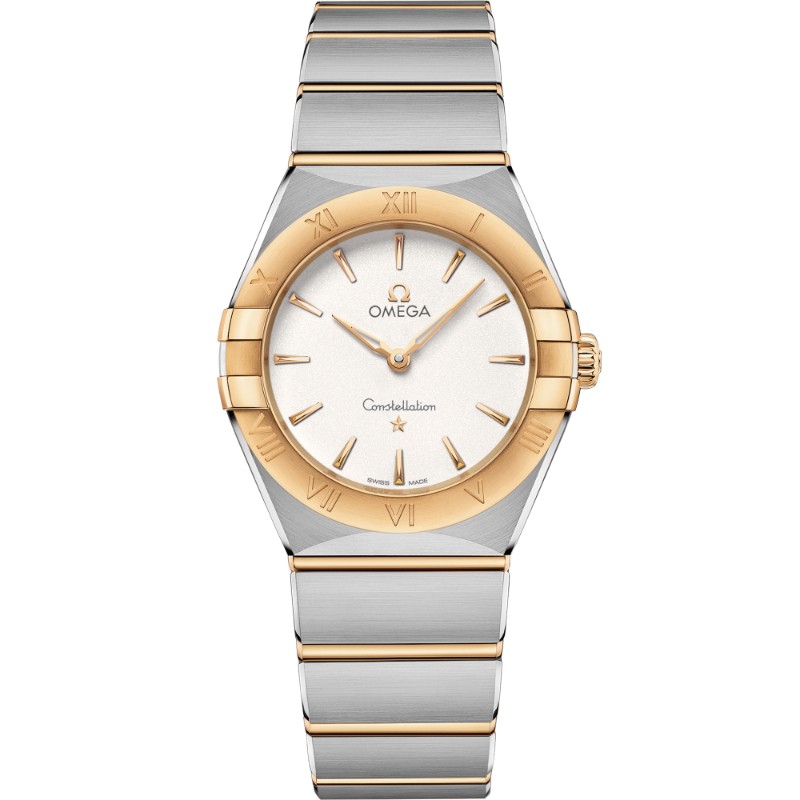 28 mm, Steel - Yellow Gold On Steel - Yellow Gold