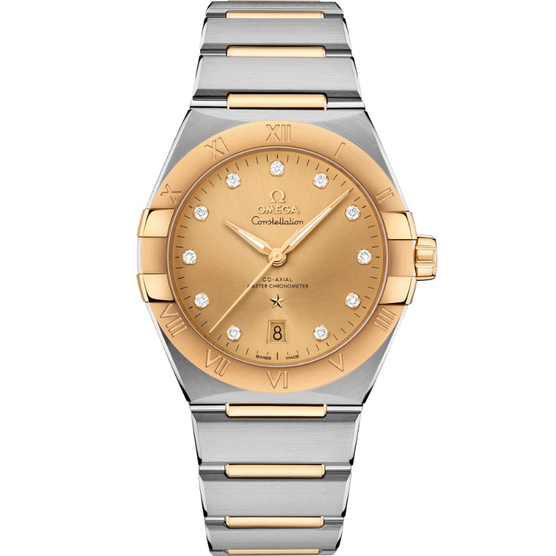39 mm, Steel - Yellow Gold On Steel - Yellow Gold