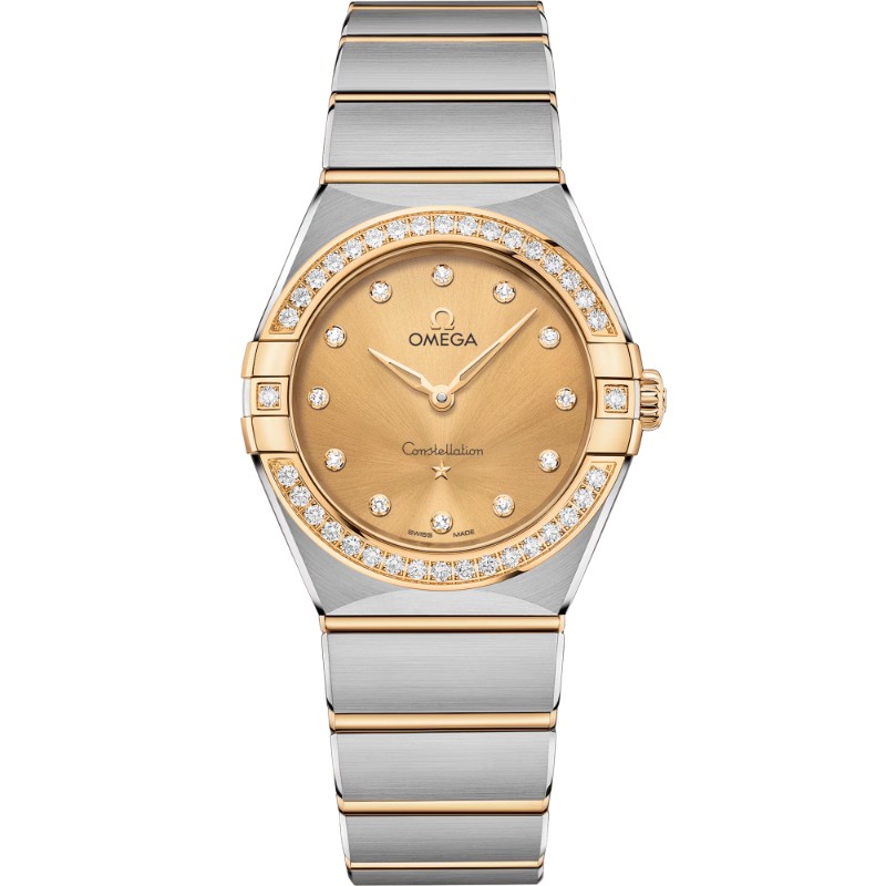 28 mm, Steel - Yellow Gold On Steel - Yellow Gold