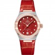 29 mm, Steel - Sedna™ Gold On Leather Strap