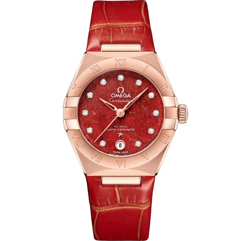 29 mm, Sedna™ Gold On Leather Strap
