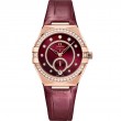 34 mm, Sedna™ Gold On Leather Strap