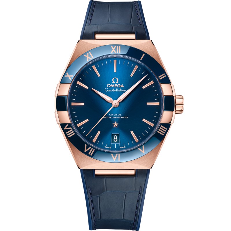 41 mm, Sedna™ Gold On Leather Strap