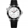 42 mm, Steel On Rubber Strap
