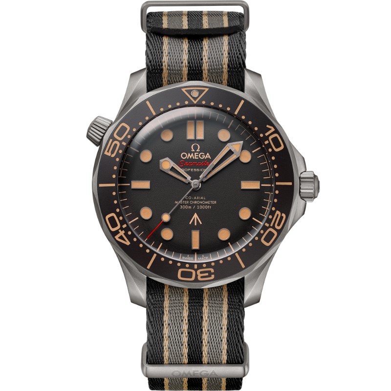 42 mm, Titanium On Nato Strap