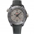 45.5 mm, Grey Ceramic On Rubber Strap