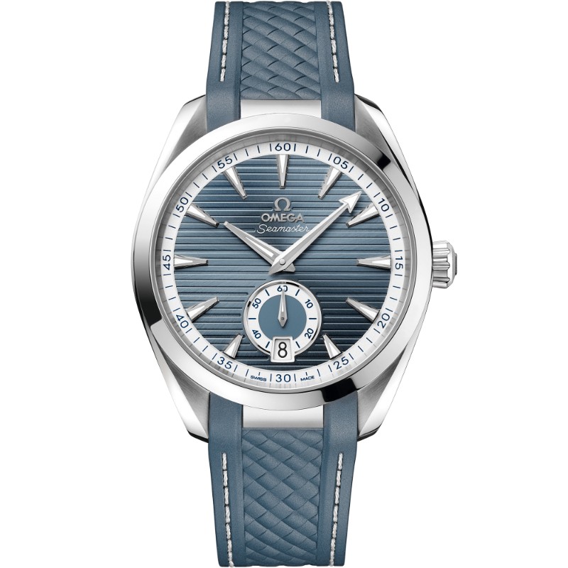 41 mm, Steel On Rubber Strap