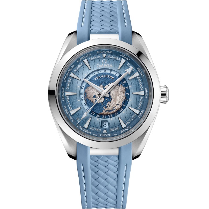 43 mm, Steel On Rubber Strap