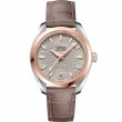 34 mm, Steel - Sedna™ Gold On Leather Strap