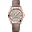 38 mm, Steel - Sedna™ Gold On Leather Strap
