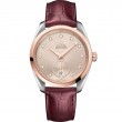 38 mm, Steel - Sedna™ Gold On Leather Strap