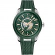 43 mm, Steel On Rubber Strap
