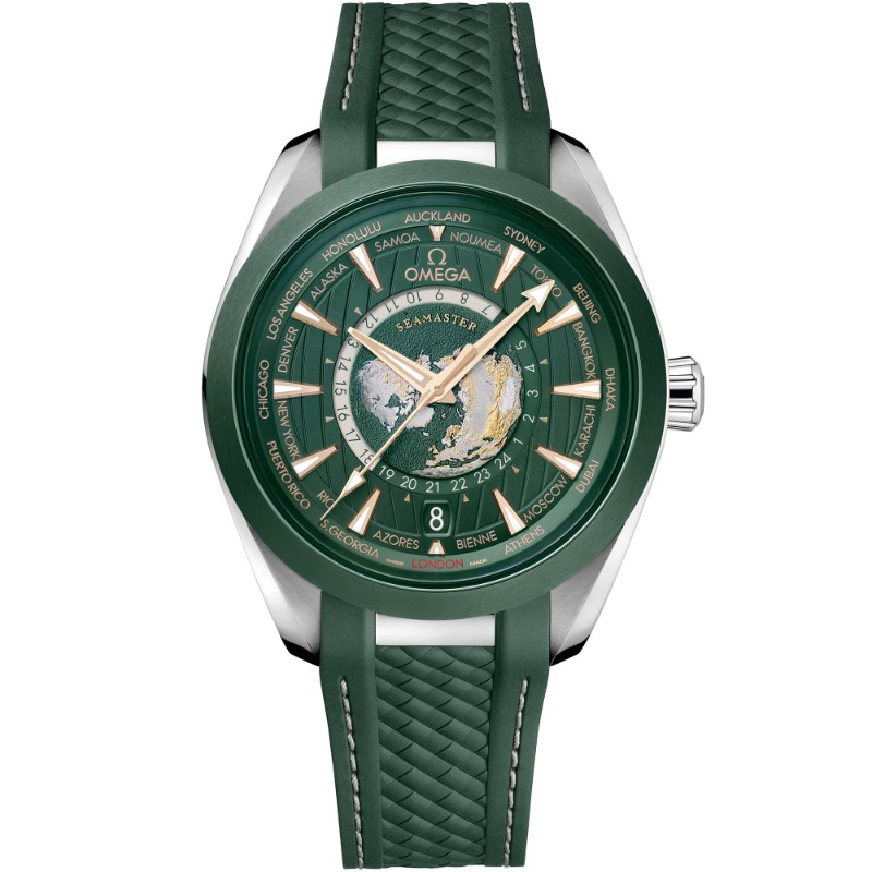 43 mm, Steel On Rubber Strap