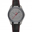 41 mm, Titanium On Rubber Strap