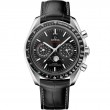 44.25 mm, Steel On Leather Strap