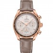 38 mm, Sedna™ Gold On Leather Strap