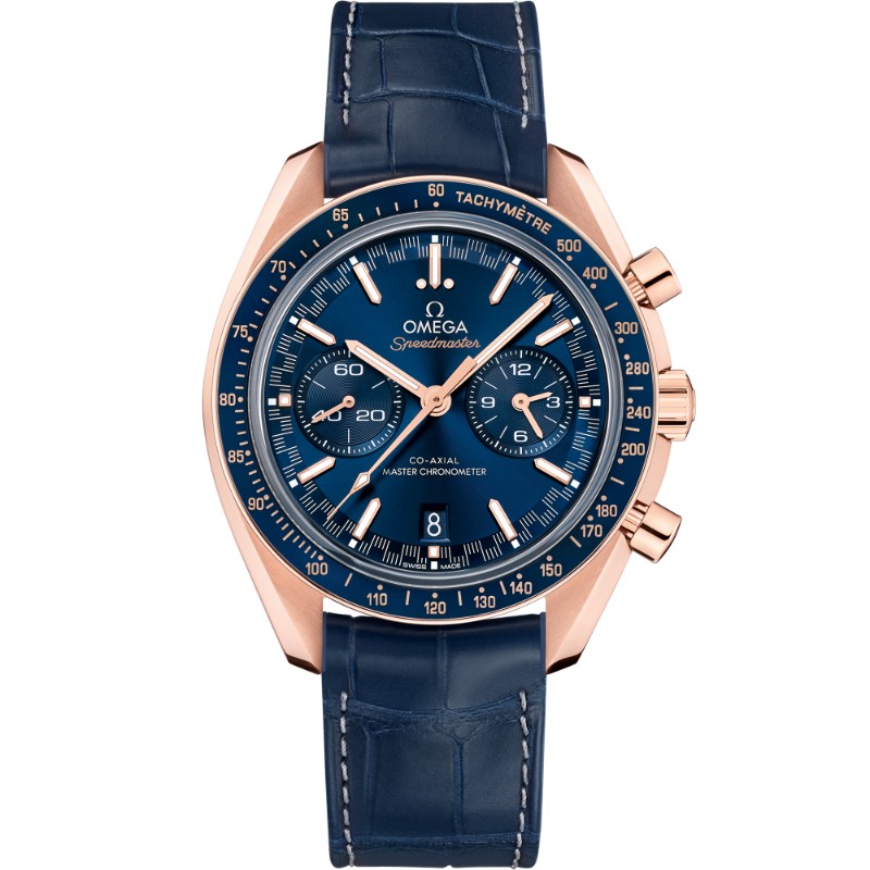 44.25 mm, Sedna™ Gold On Leather Strap