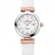 34 mm, Steel - Sedna™ Gold On Leather Strap