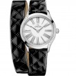 26 mm, Steel On Leather Strap