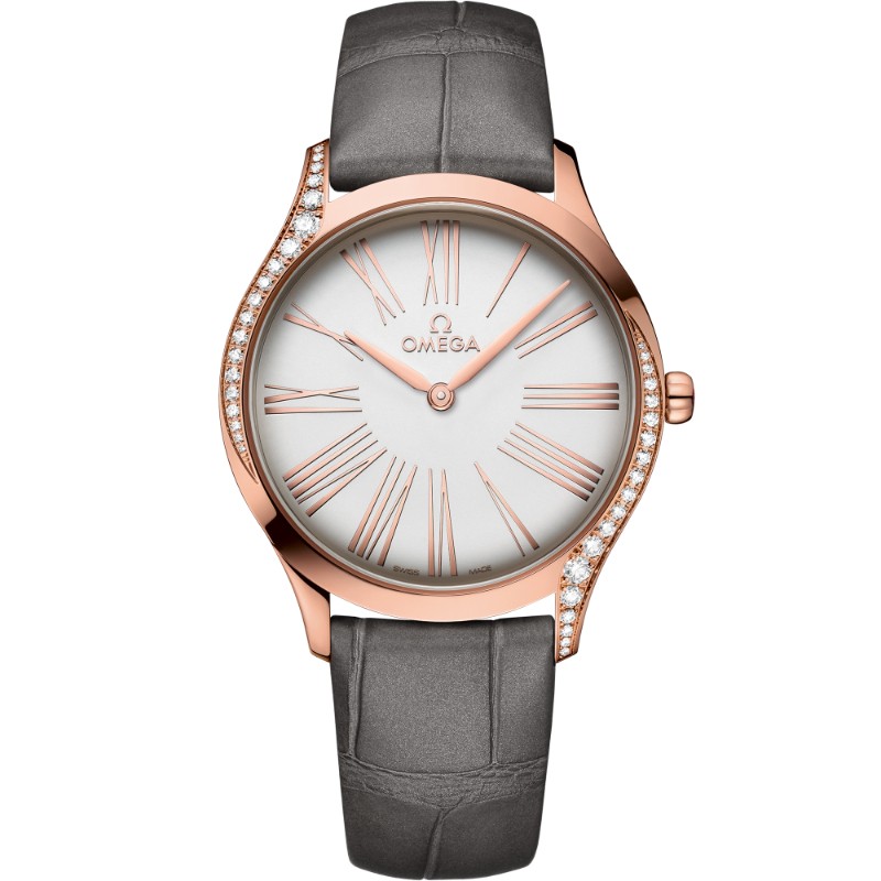 36 mm, Sedna™ Gold On Leather Strap