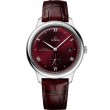 41 mm, Steel On Leather Strap
