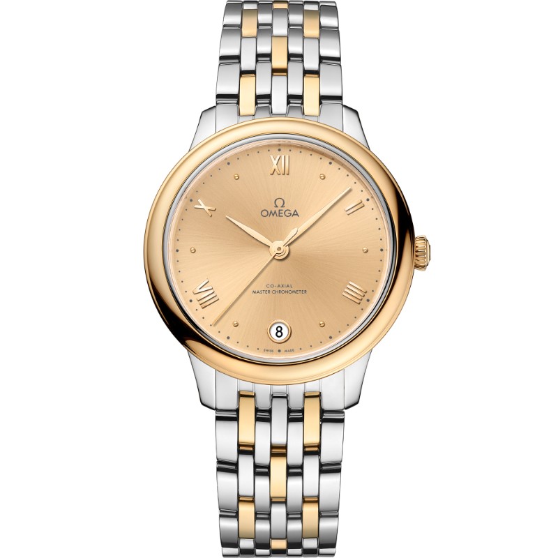 34 mm, Steel - Yellow Gold On Steel - Yellow Gold