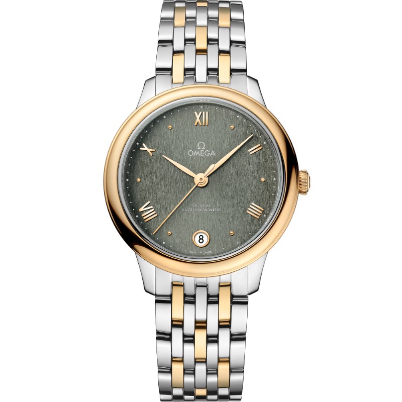 34 mm, Steel - Yellow Gold On Steel - Yellow Gold