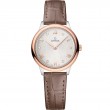 27.5 mm, Steel - Sedna™ Gold On Leather Strap