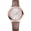 34 mm, Steel - Sedna™ Gold On Leather Strap