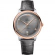 40 mm, Steel - Sedna™ Gold On Leather Strap