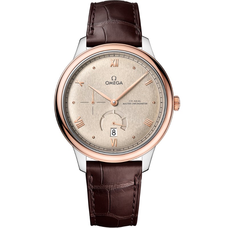 41 mm, Steel - Sedna™ Gold On Leather Strap