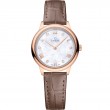 27.5 mm, Sedna™ Gold On Leather Strap