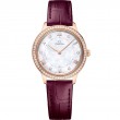 30 mm, Sedna™ Gold On Leather Strap
