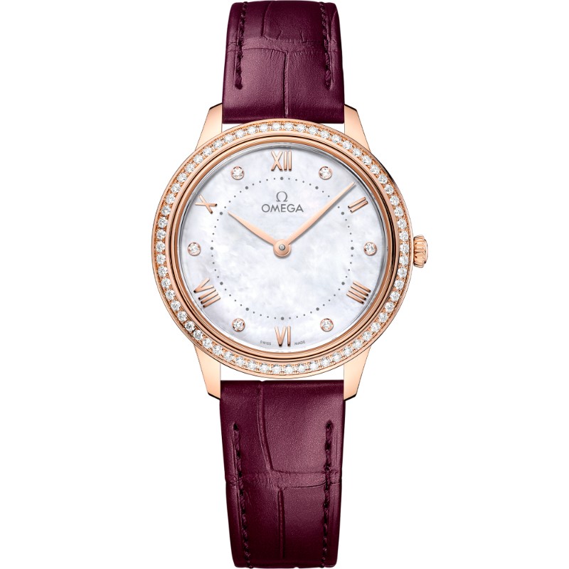 30 mm, Sedna™ Gold On Leather Strap