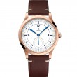 39 mm, Sedna™ Gold On Leather Strap