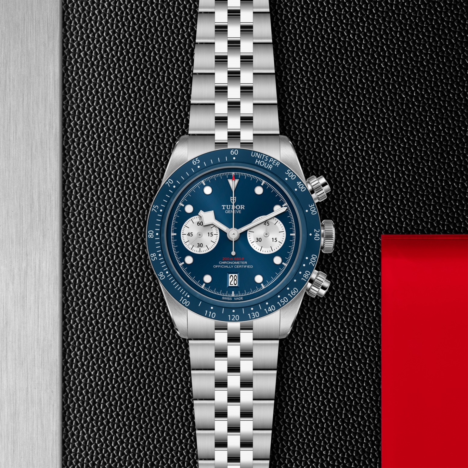 TUDOR Black Bay Chrono Watch - M79360B-0002 at Lenkersdorfer