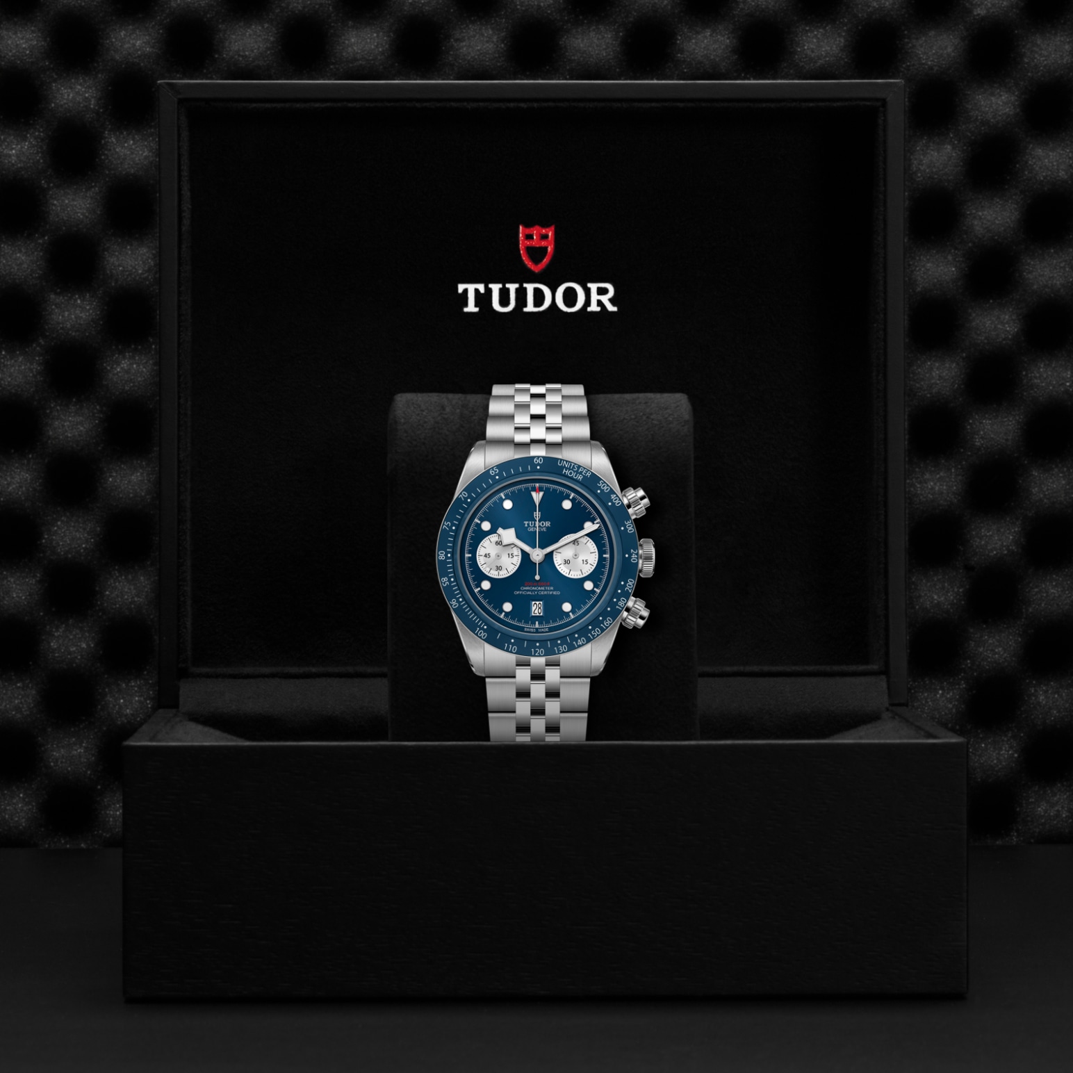 TUDOR Black Bay Chrono Watch - M79360B-0002 at Lenkersdorfer
