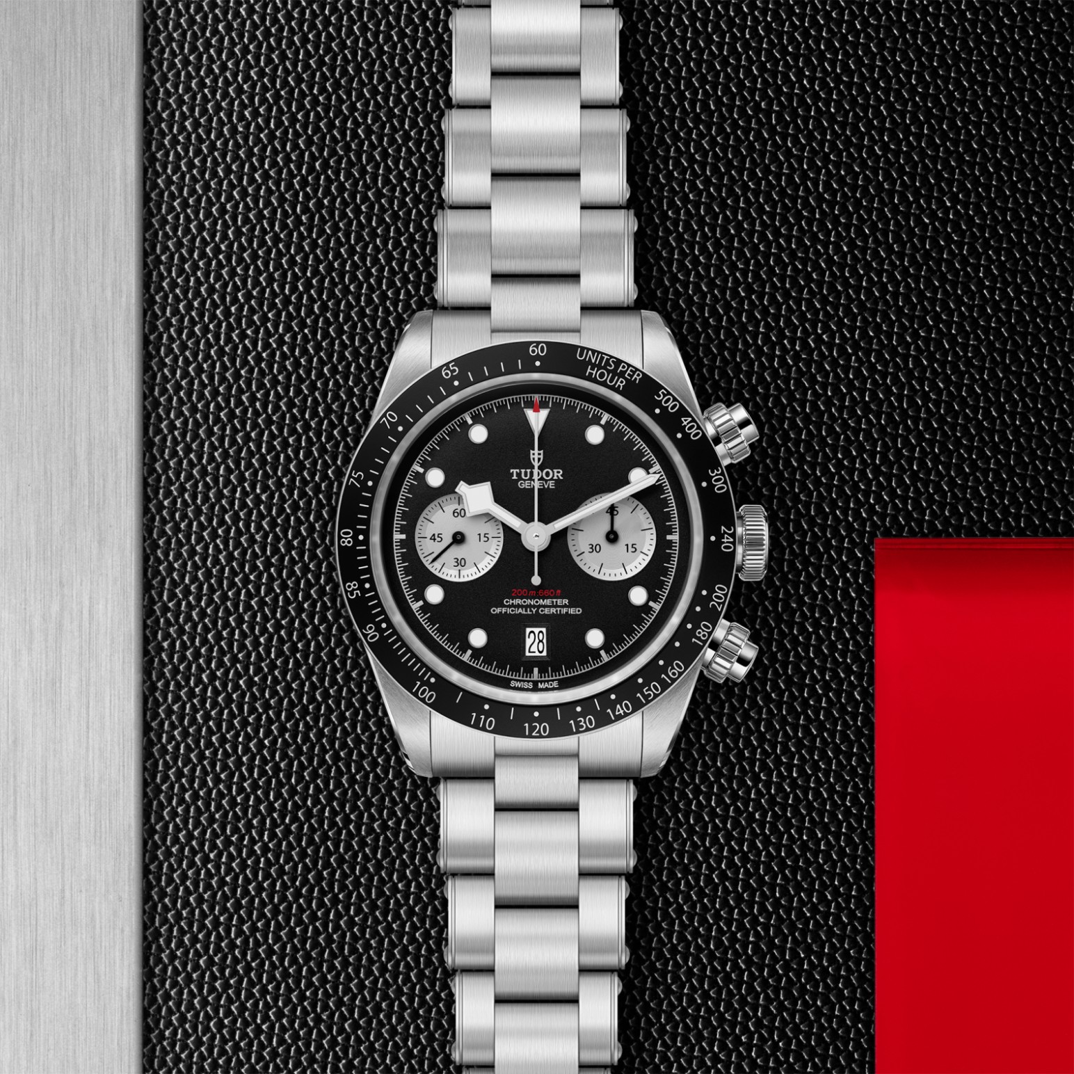 TUDOR Black Bay Chrono Watch - M79360N-0011 at Lenkersdorfer