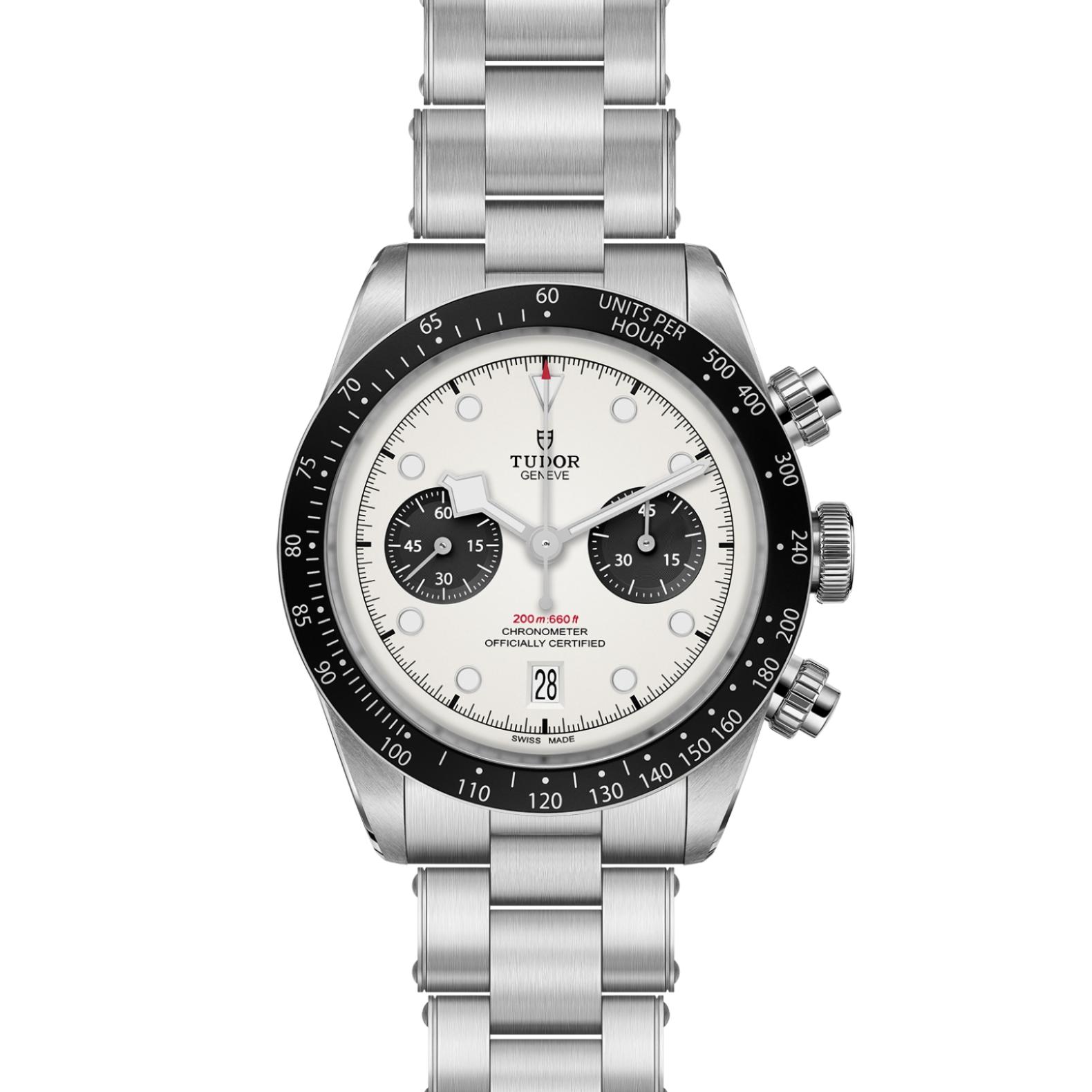 TUDOR Black Bay Chrono Watch - M79360N-0012 at Lenkersdorfer
