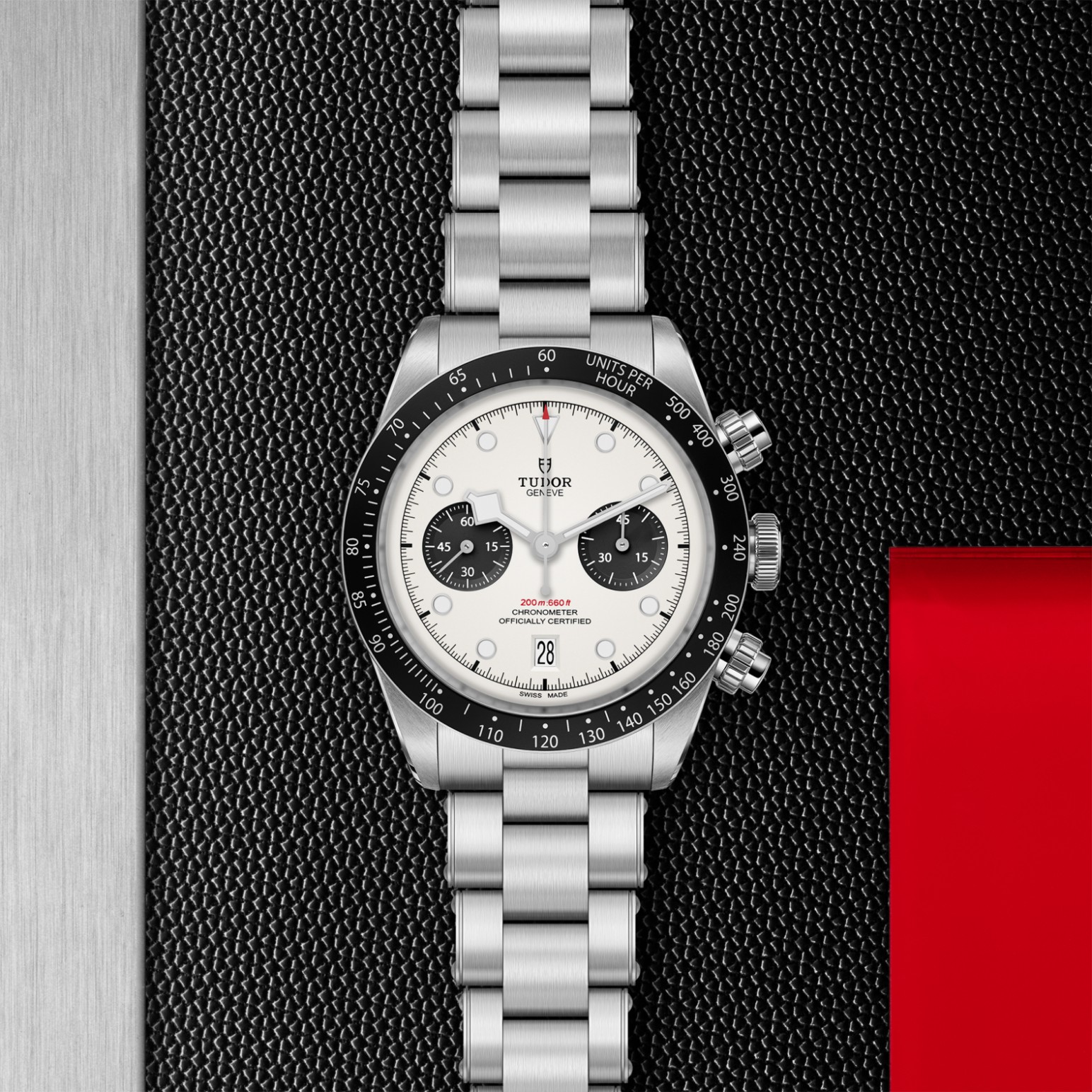 TUDOR Black Bay Chrono Watch - M79360N-0012 at Lenkersdorfer