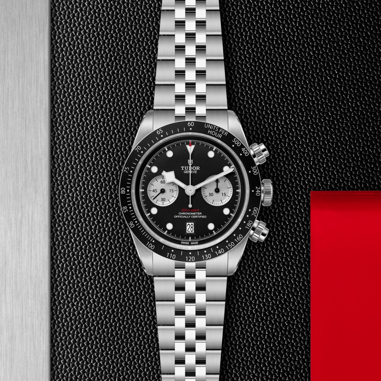TUDOR Black Bay Chrono Watch - M79360N-0013 at Lenkersdorfer