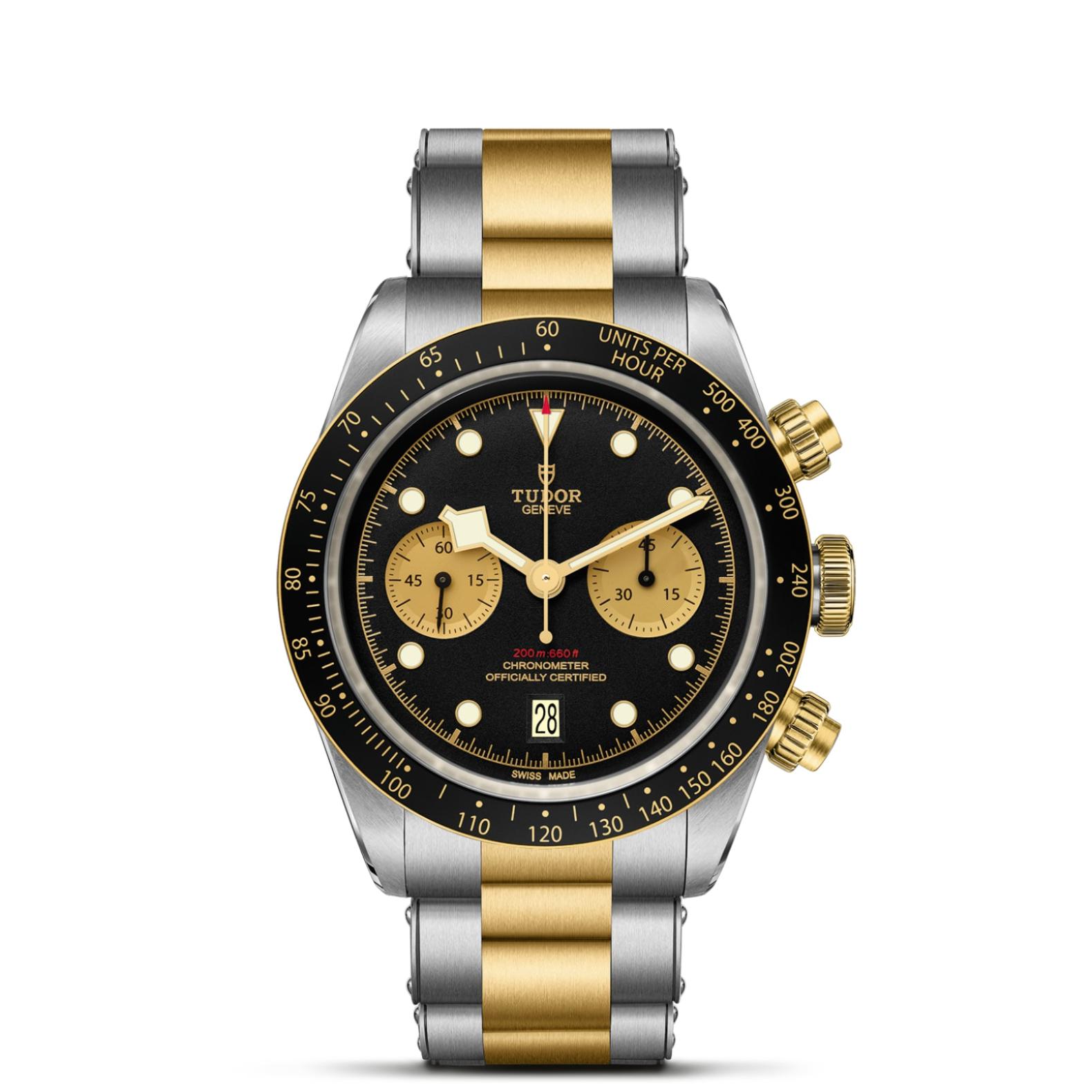TUDOR Black Bay Chrono Watch - M79363N-0001 at Lenkersdorfer