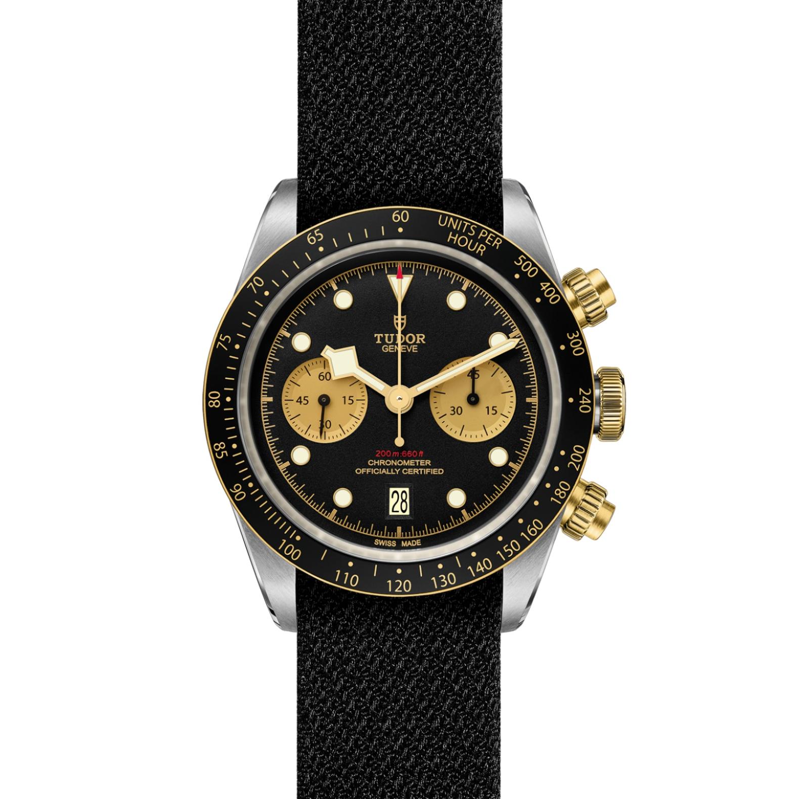 TUDOR Black Bay Chrono Watch - M79363N-0003 at Lenkersdorfer