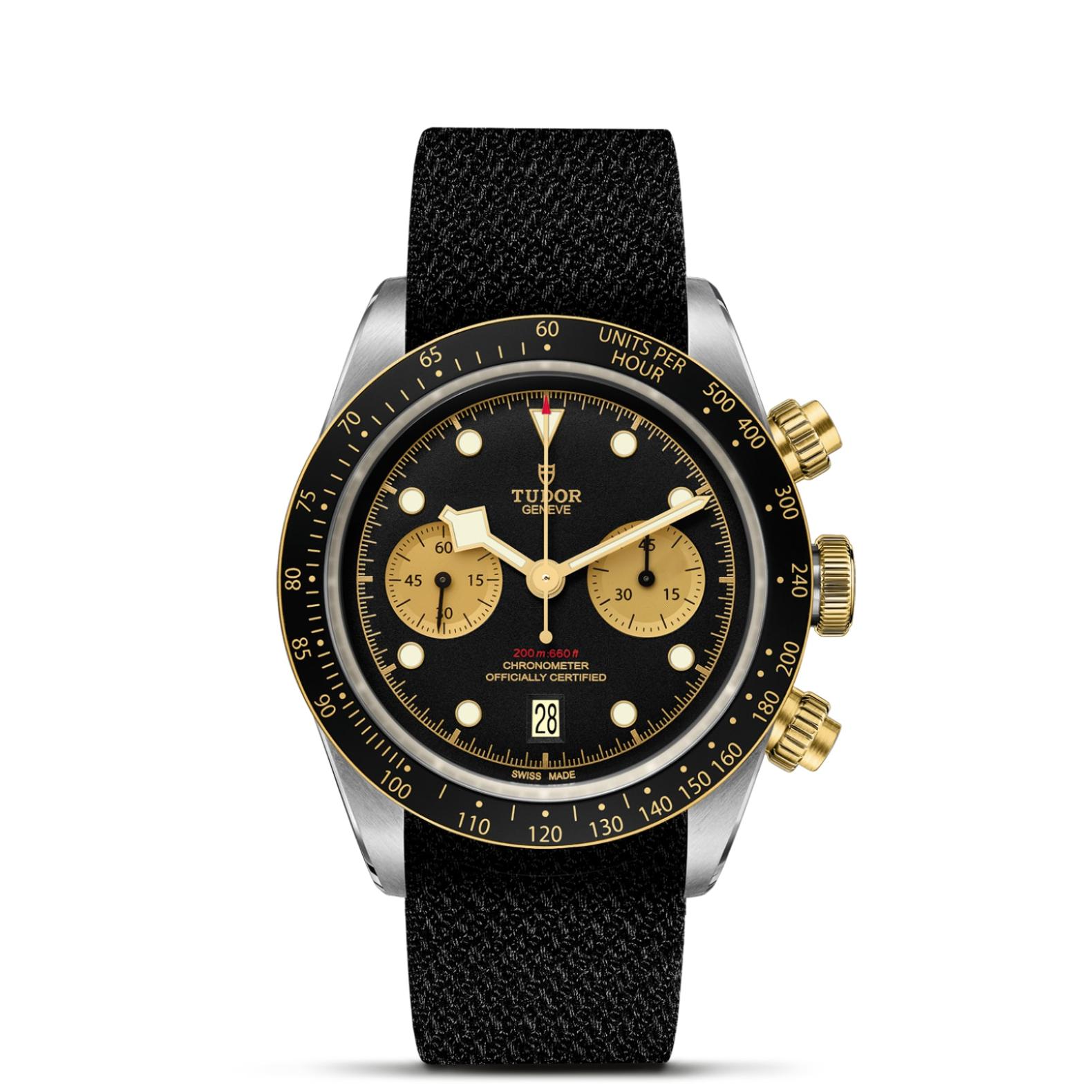 TUDOR Black Bay Chrono Watch - M79363N-0003 at Lenkersdorfer