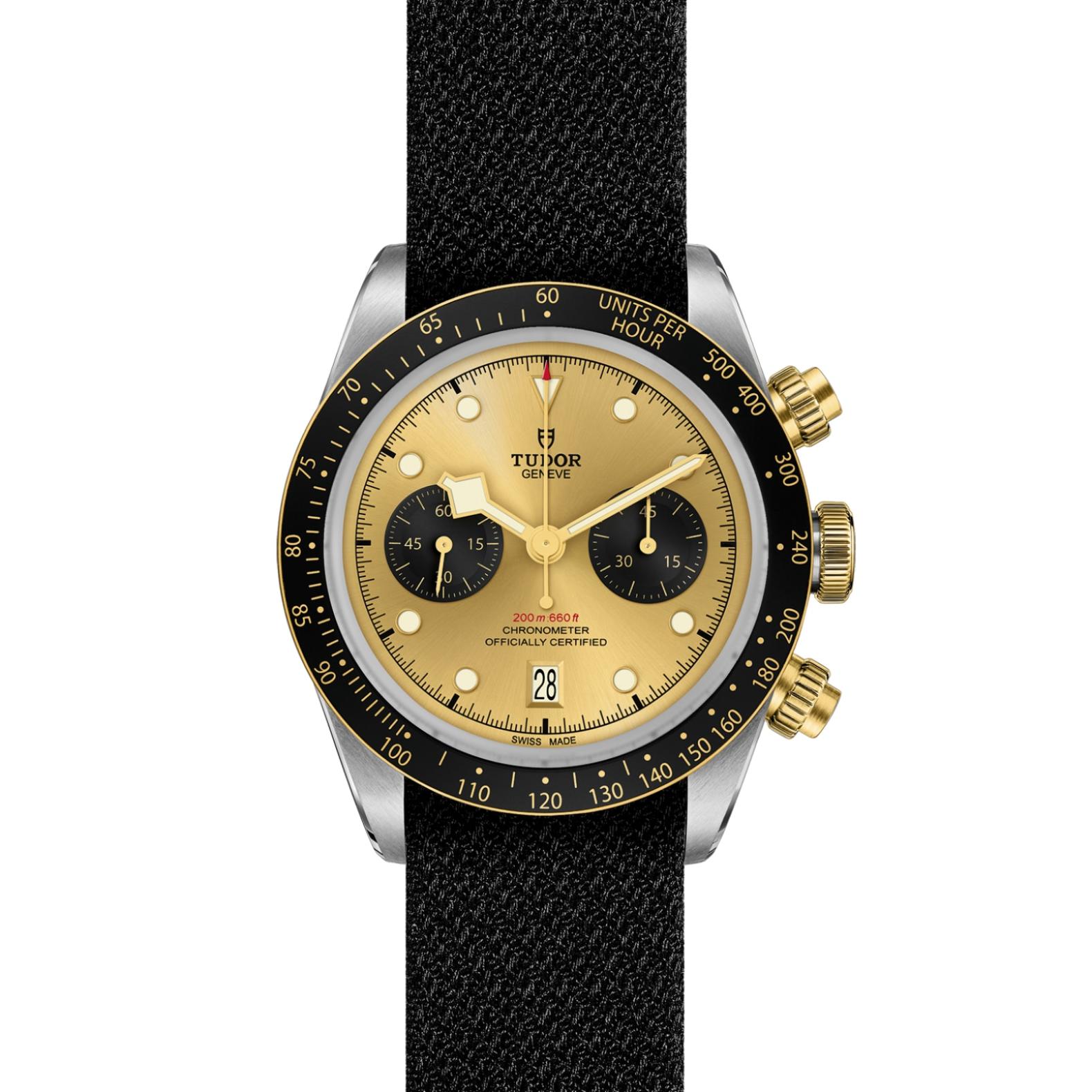TUDOR Black Bay Chrono Watch - M79363N-0006 at Lenkersdorfer