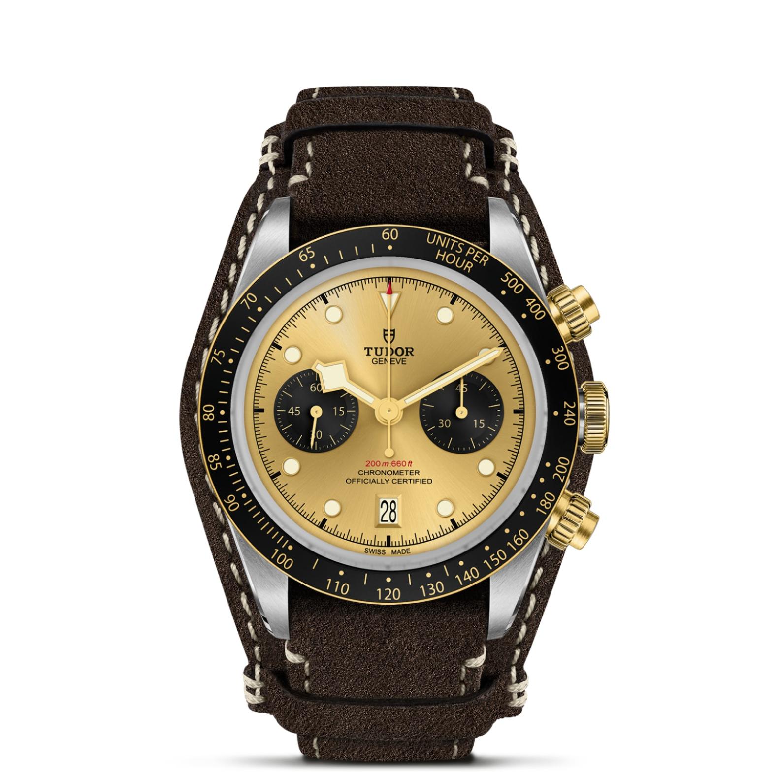 TUDOR Black Bay Chrono Watch - M79363N-0008 at Lenkersdorfer
