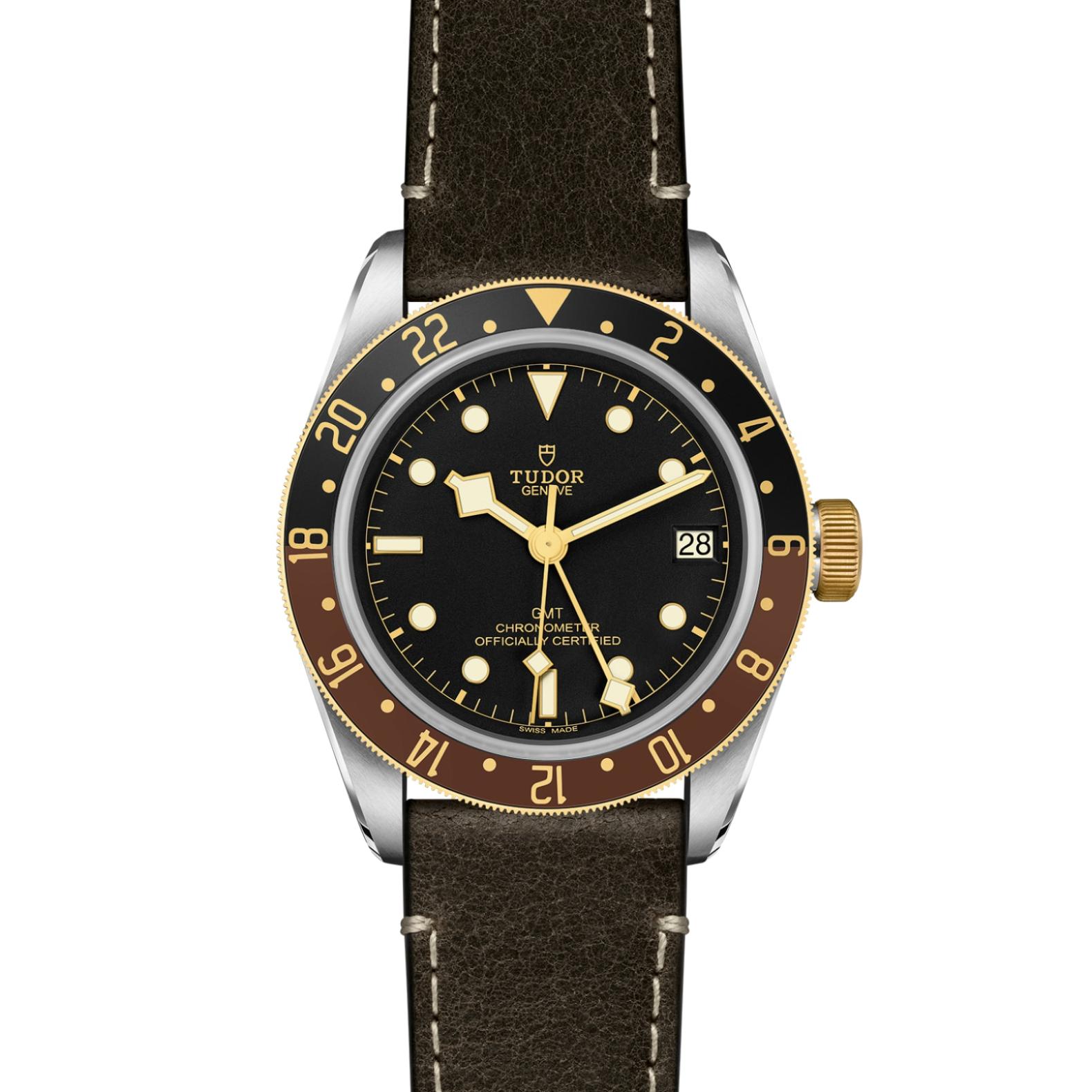 TUDOR Black Bay GMT Watch - M79833MN-0003 at Lenkersdorfer