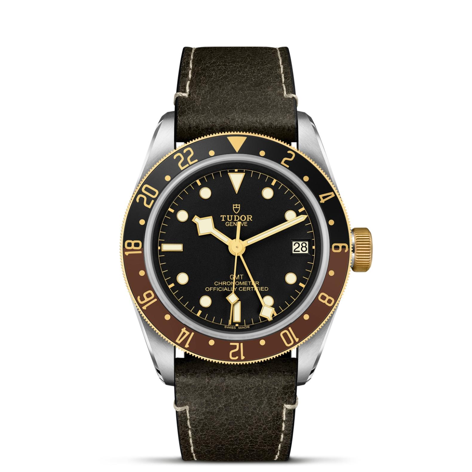 TUDOR Black Bay GMT Watch - M79833MN-0003 at Lenkersdorfer