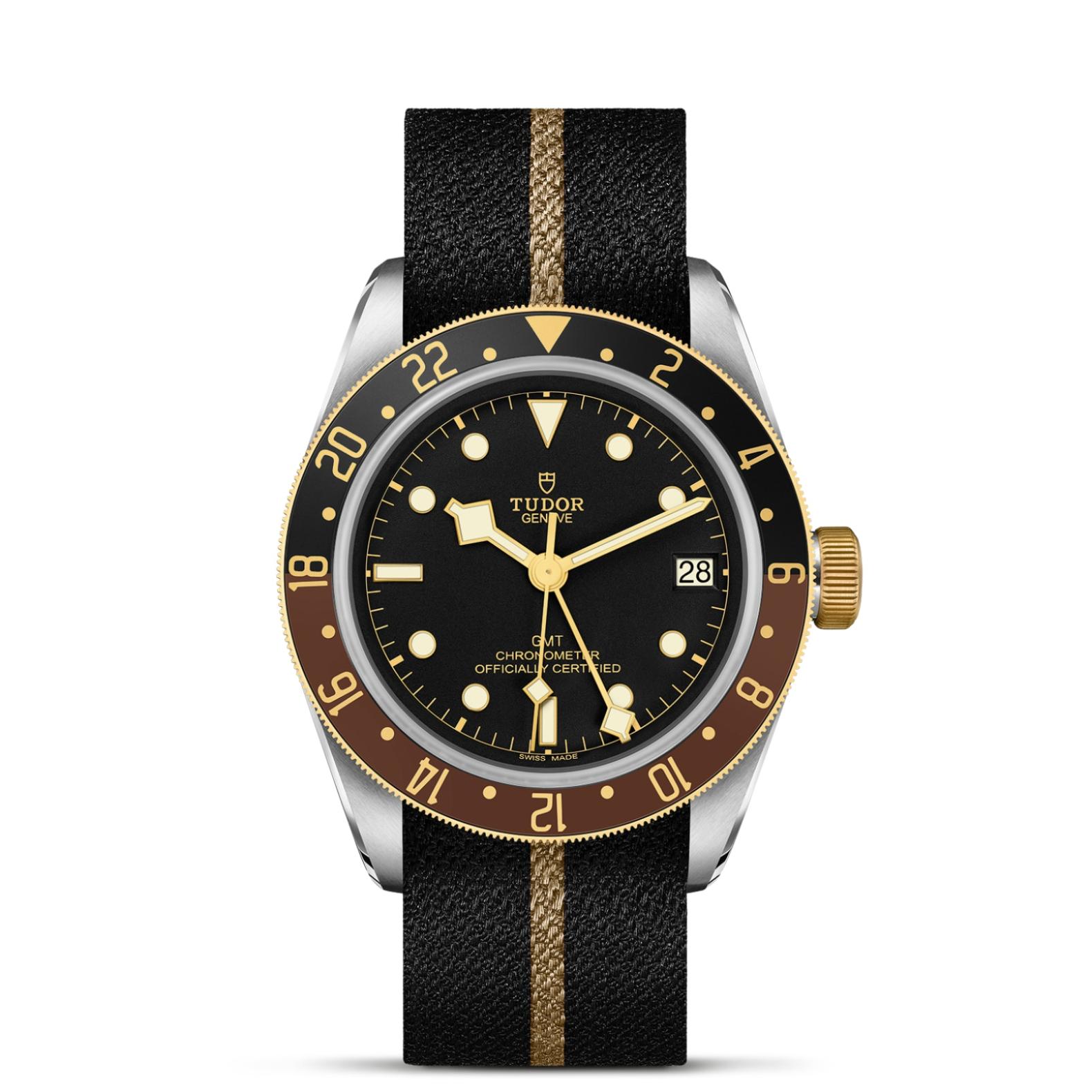 TUDOR Black Bay GMT Watch - M79833MN-0004 at Lenkersdorfer